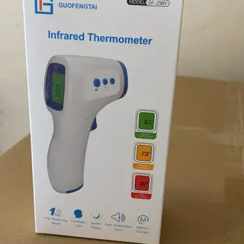 Skaitmeninis LCD Temperatūros Patalpų Kambarys Metrų Termometras su Drėgmėmačiu Jutiklis Drėgmės Termometras Ginklą Infraraudonųjų spindulių Skaitmeninio Termometro