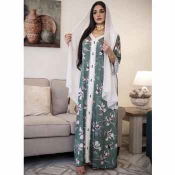 Skraiste Longue Musulman De Režimas Femme Satino Kaftan Dubajus Abaja Musulmonų Mados Suknelė, Hijab Turkija Suknelės Abayas Moterų Vestidos