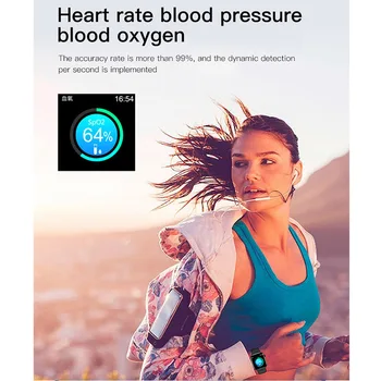 Smart Plieno Juosta Žiūrėti C300 Širdies ritmą ir Kraujo Spaudimą Stebėjimo Apyrankę Informacija Priminimas Nuotoliniu būdu Fotografuoti