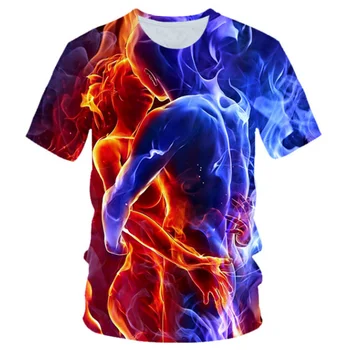 Specialus pasiūlymas Alaus 3D Print T Shirt Moterims, Vyrams Juokinga Naujiena trumpomis Rankovėmis Viršūnes Unisex Apranga, Drabužiai Camisetas para hombres