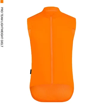SPEXCEL Aukščiausios kokybės pro komandos fluor orange vėjo dviračių gilet vyrų ar moterų dviračių tvora vest vėjo striukė