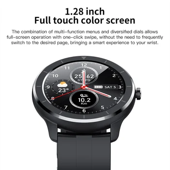 Sporto Smart Watch Vyrai Moterys Užsakymą surinkite Visas Jutiklinis Ekranas IP68 Vandeniui 2020 SmartWatch 