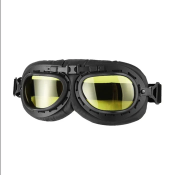 Sporto įranga retro motociklų vėjo ir smėlio akiniai HD lęšiai off-road motociklo vėjo ir smėlio taurės motokroso akiniai