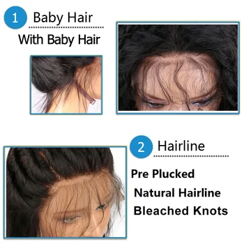 SSAD Žmogaus Plaukų Perukai Moterims, Rudos Spalvos, Garbanotas Nėriniai Priekiniai Perukai su Kūdikio Plaukų Brazilijos Remy Plaukai Balinti Mazgų Prieš Nupeštos
