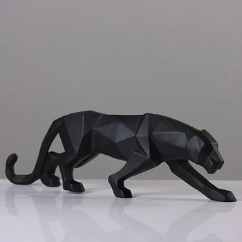 Stalo Dekoro Priedai Cheetah Statulėlės Dervos Statula Šiuolaikinio Namų Dekoro, Dekoratyvinis 3D Gyvūnų Skulptūros, Stalo Dekoracijos