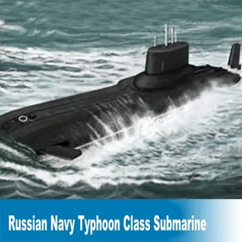 Statinio Masto Modelis 1:700 Rusijos Karinio Jūrų Laivyno Taifūnas Klasės Povandeninis Laivas Asamblėjos Modelis Buidling Modelis Rinkiniai Nemokamas Pristatymas