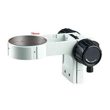 Stereo Trinokulinis Microscopio Universalus Reguliuojamas Kryptimi, Išsakant Apkaba Laikiklis Laikiklis Rankos 76mm Stovo