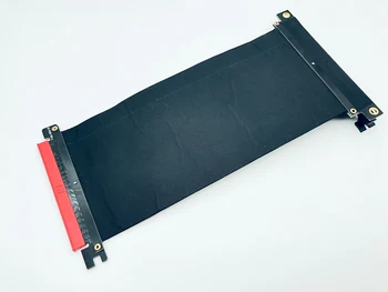 Stove PCI-E x16, Kad x16 vaizdo plokštė vertikalaus Stovo Pratęsimo juostelės Kabelis Alfa 550RGB 330 Vandeniu aušinamas Bokštas atveju, PCIe 16x