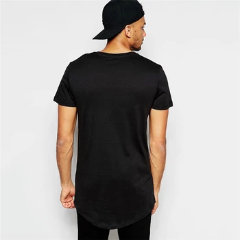 Streetwear hip-hop vyriški marškinėliai Medvilnės Mados palaidi tinka ilgi marškinėliai kanye west Harajuku marškinėliai trumpomis rankovėmis viršūnes TX145-R