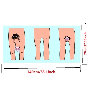 Suaugusių Seksualus Kuso Dick Sluoksniais Modelis Quick Dry Paplūdimio Vonia Rankšluostį Magija Absorbentas Namų Tekstilės Vyras, Moteris, Suaugusiems, Rankšluosčiai