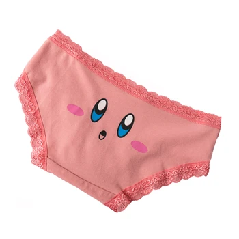 Super Kawaii Moterų Kelnaitės Futbolo Žvaigždė Yummy Pinky Puikus Medvilnės Kelnės Moterų Apatinius, Harajuku Merginos Anime Apatinis Trikotažas Underwears