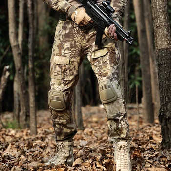 Tactical Kelnes karių, Krovinių Ziajać Kelio Trinkelėmis SWAT Armija Airsoft Maskuojančiais Drabužiais Medžiotojas Lauko Darbai Kovoti Kelnės