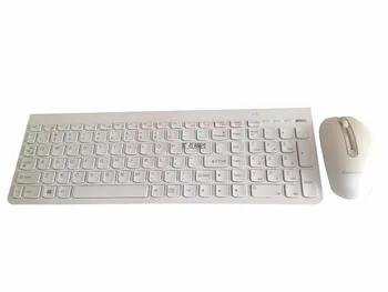 Taikoma Lenovo SK-8861 nešiojamas kompiuteris viskas viename kompiuterį išjungti plonas baltas belaidis MUMS pelės ir klaviatūros rinkinys