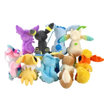 Takara Tomy 20cm Pliušinis Gyvūnų Lėlės, Žaislai Vaikams, Originalių Pokemon Pliušinis Žaislas Peluches Lėlės Pokemon Žaislai Peluche