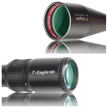 TEAGLE MR6-24x50 FFP optinį taikiklį pusėje paralaksas medžioklės Riflescope su Mil Dot Tinklelis taktinis šautuvas taikymo sritis tinka 308win