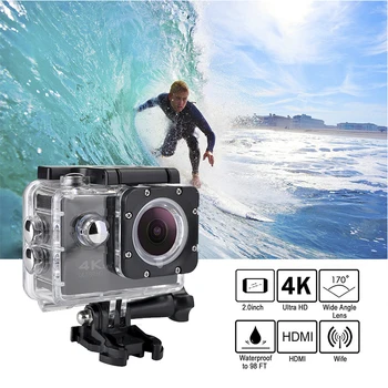 Tekcam F60R 4k WIFI Nuotolinio Veiksmų kamera 1080p HD 16MP EITI PRO 