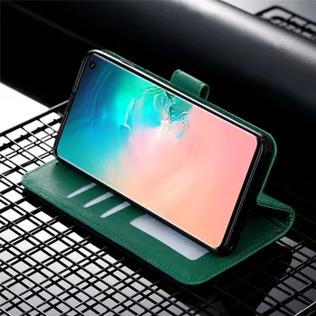 Telefono dėklas Samsung s10 Magnetinio Flip Cover sFor Coque 