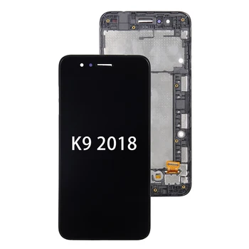 Testas LG K9 2018 LCD X2 X210K X210HM LCD Ekranas Jutiklinis Ekranas skaitmeninis keitiklis Pakeitimo LG X2 X210K X210HM LCD Asamblėja