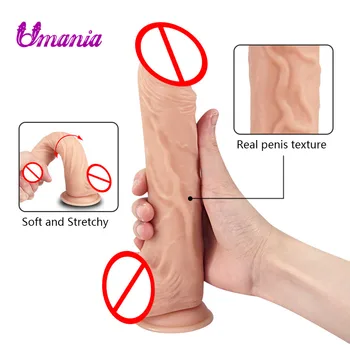 Tikroviškas dildo Strap-On penis Reguliuojamas Strapon dildo Sekso žaislai, Lesbiečių moterų Porų siurbtukas dildo Žaislai Suaugusiems