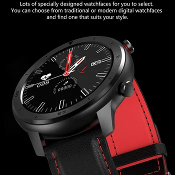 Timewolf Smart Žiūrėti IP68 Vandeniui 5atm Kraujo Spaudimas Smartwatch 