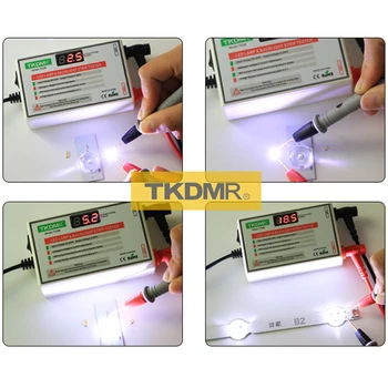 TKDMR LED Lempos Granulių ir Apšvietimas Testeris nereikia Ardyti, LCD Ekranas, Visi LED Juostelės Žibintai Remonto Testo Išvestis 0-300V