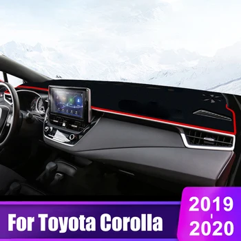 Toyota Corolla E150 E170 E210 2006-2020 2013 2018 2019 2020 Automobilio Prietaisų Skydelio Dangtelį Kilimėliai Išvengti Šviesos Padas Priedai