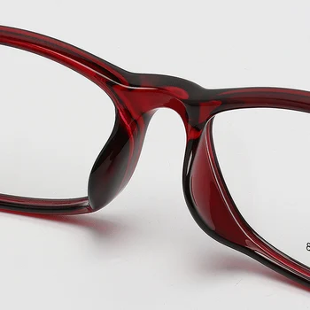 TR90 moterims, akinių rėmeliai retro markės dizaineris trumparegystė optinis aišku, akinių rėmeliai #1-YX005