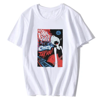 Trumpas Rankovės Juokinga Dizaino Nuotykių Vyrai T-shirt - Marceline Vampyrų Karalienė Gyvena Ne Saldainiai Smuklė Estetinės Vyrų Tumblr