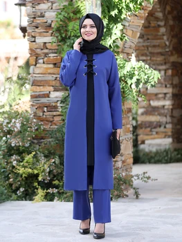 Tunika Kelnių komanda Hijab Islamo drabužių Turkija