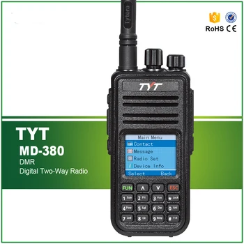 TYT UHF MD380 DMR Skaitmeninio Radijo ryšio Naudojimo Laikas-Division Multiple-Prieiga(TDMA) Skaitmeninės Technologijos Kabelis ir Programinė įranga