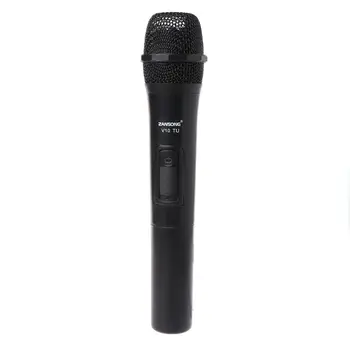 UHF USB 3,5 mm 6.35 mm, Bevielis Mikrofonas, Garsiakalbis Nešiojamą Mic su Imtuvas Karaoke Kalbos Garsiakalbis