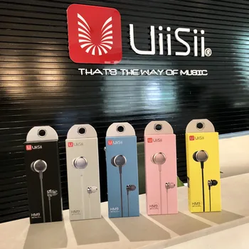 UiiSii HI-RES Dinaminis HIFI Heavy Bass Triukšmo Panaikinimo 6D Muzikos Garsumas In-ear Žaidimas Ausinės iphone Samsung