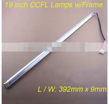 Universalus 19inch CCFL Lempos, 4:3 LCD Ekranas Ekrano Rėmas, Apšvietimas Asamblėjos Dvigubos lempos 392mm*9mm naujas