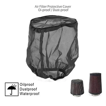 Universalus Oro Filtras Apsauginis gaubtas, apsauga nuo dulkių Vandeniui Oro Filtras Kaukė Oilproof dėl Didelio Srauto Oro Įsiurbimo Filtrai