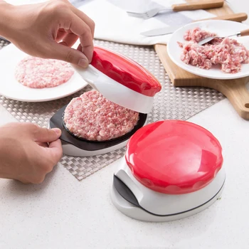 UPORS Hamburger Paspauskite Reguliuojamas Storis Įdaryti Mėsainiai Paspauskite Mėsos Kamuolys Patty Burger Maker 