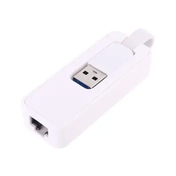 USB 3.0, Ethernet Adapteris Neto darbo Kortelės Hub 2500Mbps 2.5 G, RJ45 Lan Adapteris Nešiojamas T3LB