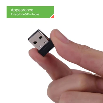 USB Dviračių ANT+ Imtuvas Greičio Jutiklis Adapteris Patobulintas Siųstuvas, Imtuvas Suderinamas Dviračių Klijuoti ANT Greičio Cadence Jutiklis