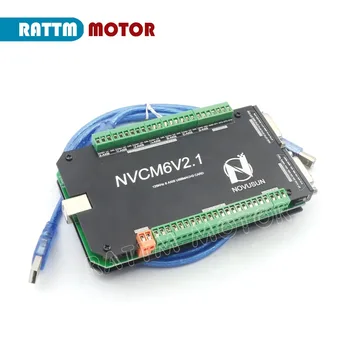 USB Mach3 CNC Kontrolierius priedai NVCM 6V2.1 Judesio Kortelės 200KHZ už CNC Router Stepper Motorinių Servo variklis