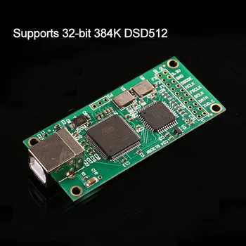 USB Skaitmeninė Sąsaja 384K DSD512 w/ tas Pats Lustas Sprendimas Amanero USB IIS Skaitmeninio Garso Sąsaja