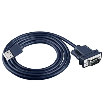 USB Į RS232 DB9 (COM Nuoseklųjį Prievadą 9 Pin spausdintuvo Adapteris kabelio UBS, KAD DB25 DB9 CN36 set-top box, brūkšninis kodas kasos skaitytuvas