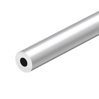 Uxcell Aliuminio 6063 Apvalus Vamzdis 300mm, Ilgis 17mm OT 8mm Vidinis Dia Besiūlių Aliuminio Tiesūs Vamzdžiai