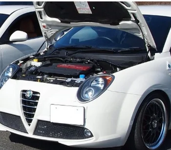 Už Alfa Romeo MiTo hečbekas 2008-2018 Priekinis Dangtis Dangčio Keisti anglies pluošto Dujų Statramsčiai Smūgio Slopintuvas Liftas Palaiko