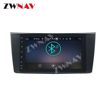 Už BENZ E-Class W211 2002-2008 Carplay Android 10.0 ekrano Automobilio Multimedia DVD Grotuvas GPS Navi 