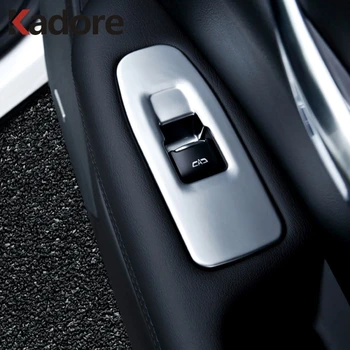 Už Cadillac XT5 2016 2017 2018 ABS Matinis Langų Pakėlimo Mygtuką Perjungti Padengti Apdaila Durų Porankiai Rėmas Interjero Priedai