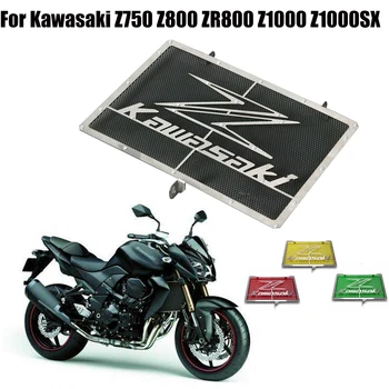 Už Kawasaki Z750 Z800 ZR800 Z1000 SX Z1000SX ZR1000F Z 750 800 1000 Ninja 1000 Motociklą Radiatoriaus Grotelių Guard Dangtelio Raštas