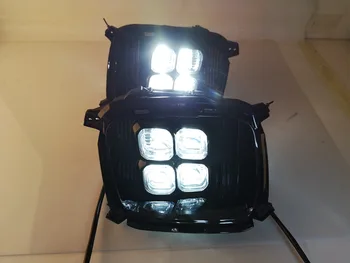 Už KIA Sorento rūko žibintai 2013 LED DRL žibintai žibintai rūko žibintai dienos šviesos LED Dieniniai Žibintai rūko žibintai