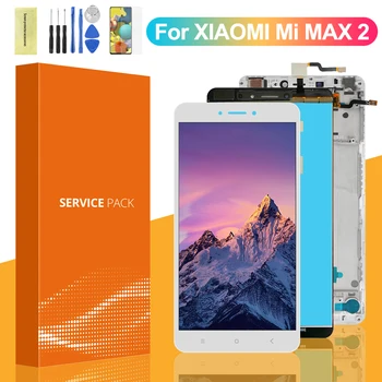 Už XIAOMI Mi MAX 2 LCD Ekranas Jutiklinis Ekranas skaitmeninis keitiklis Asamblėjos Pakeisti Xiaomi Mi max2 Lcd Ekranas Replacment Dalys
