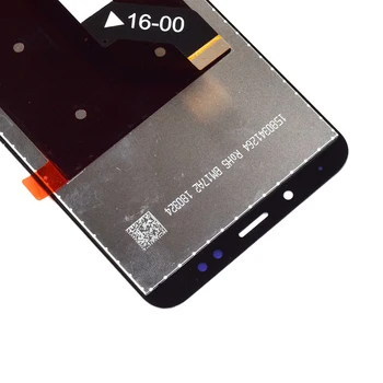 Už Xiaomi Redmi 5 Plius LCD Ekranas skaitmeninis keitiklis Rėmo Jutiklinio Ekrano LCD Originalios atsarginės Dalys