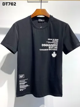 Užjūrio Autentiški 2020 NAUJA, T-Shirt D2 O-Kaklo trišakiai Trumpi rankovėmis Viršūnes DSQ2 Vyrų Drabužiai DT762