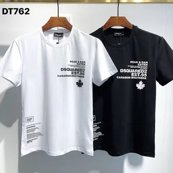 Užjūrio Autentiški 2020 NAUJA, T-Shirt D2 O-Kaklo trišakiai Trumpi rankovėmis Viršūnes DSQ2 Vyrų Drabužiai DT762